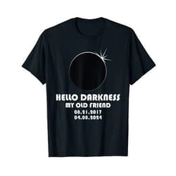 ECHODRY Twice In A Lifetime Total Solar Eclipse 2024 T-Shirt