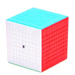 CuberSpeed Cubing Classroom moyu 9x9 stickerelss Speed Cube Mofang Jiaoshi Meilong 9x9 Magic Cube (MF9 Update Version)