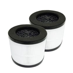 PUREBURG Replacement Filter Compatible with Okaysou Airmic4S Air Purifier,2-Pack H13 HEPA 4-Stage Filtration Activated carbon Air Clean Dust VOCs