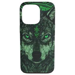 Wikinger Wölfe Odins Geschenke Vikings Viking Valhalla Wolf Odin Vikings Celtic Vegvisir Gift Case for iPhone 13 Pro