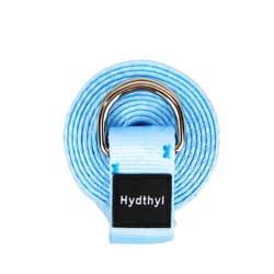 Hydthyl Yoga Strap with Adjustable D-Ring Buckle, 6/8/10 Feet, Durable Soft Material Exercise Belt with Portable Carry Bag for Yoga, Physical Therapy, Pilates, Dance, Stretch