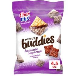 Chex Mix Muddy Buddies, Brownie Supreme, 4.5 Oz, (Pack of 7)