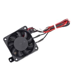 Walfront 110V Thermistor Heater Mini Air Heating Constant Temperature Insulation Energy Saving With Fan Electric Space Heaters(12V/250W)