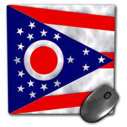 3dRose Ohio State Flag Mouse Pad (mp_127668_1)