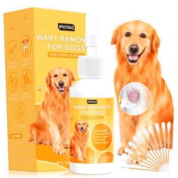 IPOTAO Dog Skin Tag Remover, Dog Wart Remover, Easy Dog Skin Tag Removal Treatment, Fast Acting, Gentle & Painless Wart Removal for Dogs, 20 mL