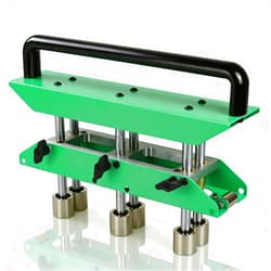 Retaortool Three-Station Edge Roller Bender 0-90°Bending Angle Adjustable for 29 to 22-Gauge Steel,Making 5/8
