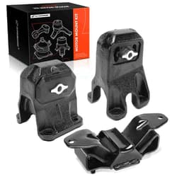 A-Premium 3PCS Engine Motor Mount and Transmission Mount Set Compatible with Dodge Ram 1500 2002 2003 2004 2005, 4.7L, RWD, Replace# 52020603AB, 52021321AC