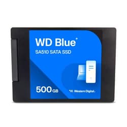 Western Digital 500GB WD Blue SA510 SATA Internal Solid State Drive SSD - SATA III 6 Gb/s, 2.5