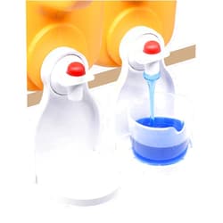 Enadvd Laundry Detergent Cup Holder, Drip Tray Catcher for Laundry Fabric Softener, No more mess and drips