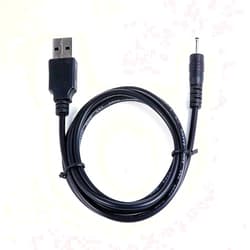 Kircuit New USB to DC Charging Cable PC Laptop Charger Power Cord Compatible with BAOFENG UV-3R MarkII Mark2 UV3R Mark II Mini Radio UV100 UV200 Two Way Radio