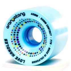Orangatang Love Handles 65 mm Cruising Longboard Skateboard Wheels (Set of 4)