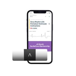 AliveCor KardiaMobile Six-Lead Personal EKG Device - Record EKGs at Home and Detect Irregular Heartbeats - Includes Access to 6 Months of KardiaCare Heart Health Membership - by AliveCor
