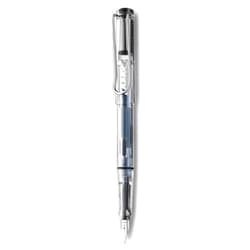 LAMY Transparent Vista Fountain Pen with Medium Nib and Blue Ink (L12M)