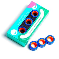 Fin-Gears Fingears Magnetic Rings (Set of 3) - Fidget Toy, Great Gift for Teens, Adults, ADHD, Stress Relief Fidget - Pioneering Version Medium