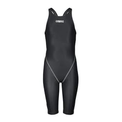 ARENA Girls Open Back Racing Tech Suit Powerskin St Next Kneeskin Swimsuit