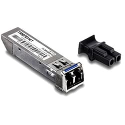 TRENDnet SFP to RJ45 Industrial Single-Mode LC Module (10km), TI-MGBS10, 1000Base-LX Industrial SFP, Compliant with IEEE 802.3z Gigabit Ethernet, Data Rates of up to 1.25Gbps(Renewed)