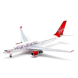 ACE HOBBY B Models Virgin Atlantic A330-200 G-VMIK 1:200 DIECAST Aircraft Pre-builded Model