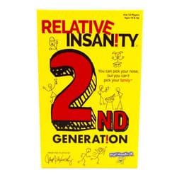 PlayMonster Relative Insanity, Card Games - Family Games Night, Kids Games, Laugh Till You Drop Card Games for Adults, Travel Games, Fun, Kid Games, Designed by Comedian Jeff Foxworthy, Multi-Player, Ages 14+