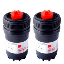 Poweka 2 PACK FF63009 Fuel Filter for Cummins B- and L- Series Diesel Engines Replaces for Fleetguard FF63009 | Replaces 5303743 FF63008 FH22168