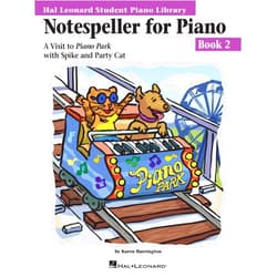 By Karen Harrington (Author) Notespeller for Piano Book 2 | Hal Leonard Student Piano Library | Fun and Engaging Music Reading Workbook for Early Intermediate Players