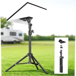 Boltwasp Starlink Mini Tripod Mount with Adapter - Height Adjustable & 360° Tilt, Compatible with Starlink Mini Terminal, Portable Sturdy Stand for RV Camping & Outdoor Use