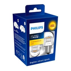 Philips 11498XUAXM LED car signaling Bulb (PY21W Amber), Set of 2