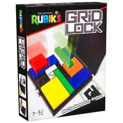 Rubik's Rubik’s Cube Gridlock Game, The Problem-Solving Puzzle Game Based on The Iconic Rubiks Cube Brain Teaser Fidget Toy for Adults & Kids Ages 7+