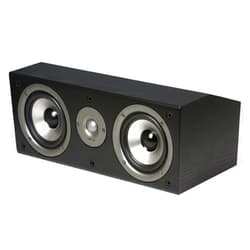 Polk Audio CS1 Series II Center Channel Speaker | Unique Design | Stand Alone or a Complement to Monitor 40, 60, and 70 Speakers | Detachable Grille | Black