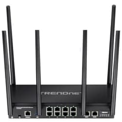 TRENDnet AC3000 Tri-Band Wireless Gigabit Dual-WAN VPN SMB Router, MU-MIMO, Wave 2,Internet Router, Whole Office-Home Wifi, Pre-Encrypted Wireless, QoS,Inter-VLAN Routing, Black, TEW-829DRU