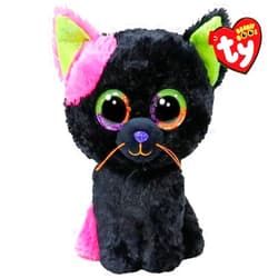 Yuanpulalala Beanie Boo Licorice Black Cat Plush (6inch)