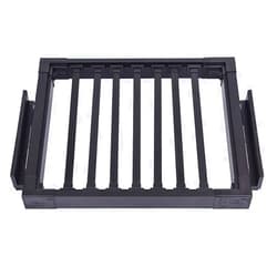 AIGOEGJJWWGGN Heavy Duty Hanger Pull-Out Cabinet Rack Pants Holder with Damping Rail Width Adjustable Tie Hangers for Wardrobe 46.7cm (60 85 * 46.7cm) ()