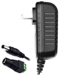 Yelesley 12V 2A Power Supply Adapter, AC 100-240V to DC 12V Transformers, Switching Power Supply for 12V 3528/5050 LED Strip Lights, 24W Max, 12 Volt 2 Amp Power Adaptor, 2.1mm X 5.5mm