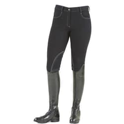Ovation Women's Comfortable Equestrian Horse Riding Softflex Euro Melange Full Seat Breech