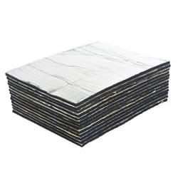 AggSound 236mil 18sqft Thickened Car Sound Deadener Hood Firewall Heat Shield Insulation Pad Automotive Sound Deadening Mat Aluminum