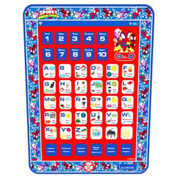 LEXiBOOK, Spidey and his Amazing Friends, Bilingual Learning Tablet - English/Spanish - Toy to Learn to Count, Vocabulary and Make Music, JCPAD002SPi2