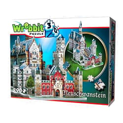 Wrebbit 3D Wrebbit3D - Neuschwanstein Castle 3D Jigsaw Puzzle - 890 Pieces