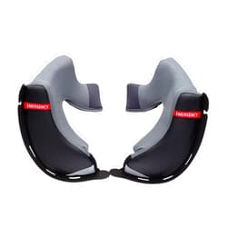 HJC Helmets RPHA 11 Pro Cheek Pads Street Motorcycle Helmet Accessories - Black / 2X-Large 25mm