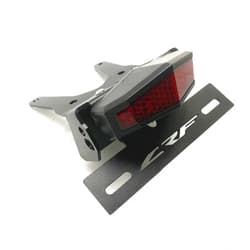 GYUKSIA Compatible with CRF 250L CRF250L 2013-2019 LED Brake Tail Light Turn Signal Blinker License Plate Holder Rear Tail Tidy Fender Eliminator Kit Red