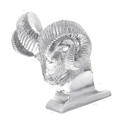 United Pacific 72051 Hood Ornament, Chrome, Die-Cast Bighorn