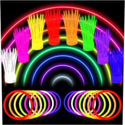 Genuvi Glow Sticks Bulk Party Favors 100 Pack 8