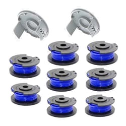 CEZETO 10Packs String Trimmer Replacement Spools for Ryobi 18V, 24V, 40V One+ AC14RL3A, 0.065