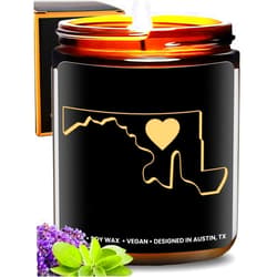 Rosa Vila Maryland Candle, Gifts for Women, Maryland Gifts for Men, Maryland Souvenir Gifts, State Maryland Themed Gifts, Moving Away & Home Sick Gifts, Birthday, Christmas, Graduation, Gift-Ready