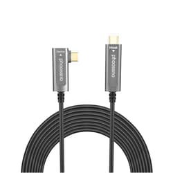 phoossno USB C to C Fiber Optical Cable USB 3.1 Type C Cable 10Gbps 33FT Compatible with Microsoft Azure Logitech Camera Aver &Vaddio & Barco ClickShare Touch Screen Kinect Intel RealSense