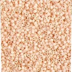 Miyuki Delica 11/0 Cylinder Seed Beads - Matte Op Antique Beige - DB0353 5 Grams