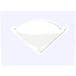 Trimaco SuperTuff Cone Strainers Medium Mesh, 1000-Count, White