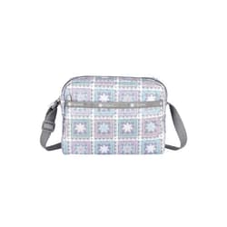 LeSportsac Daniella Crossbody Bag (Pastel Geometric Lace)