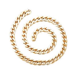 PH PandaHall Pandahall 16.4 Feet Handmade Plastic Curb Chains with CCB Plastic Lingking Ring 0.83x1.18x0.23 Inch Golden Color for Glasses Lanyard Chains Jewelry Making (Golden)