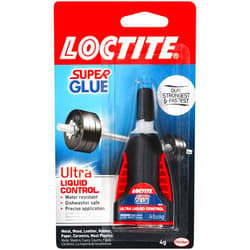 Loctite Liquid Super Glue, Clear, 0.14oz, 1/ea