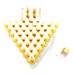 Easeen 50 Pcs Sample Dropper Bottles, 1ml Clear Mini Dropper Bottles with 2 Pcs Plastic Droppers for Traveling Essential Oils DIY Cosmetic Liquid Sample Perfume