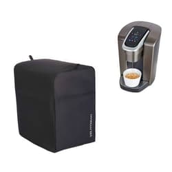 YELAIYEHAO Single Serve Coffee Makers Cover for Keurig Coffee Maker (black, 14